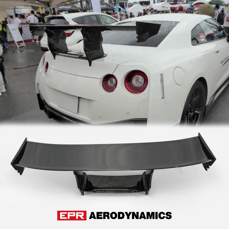 Автомобильные аксессуары для Nissan R35 GTR N ATTK стиль задний спойлер из углеродного