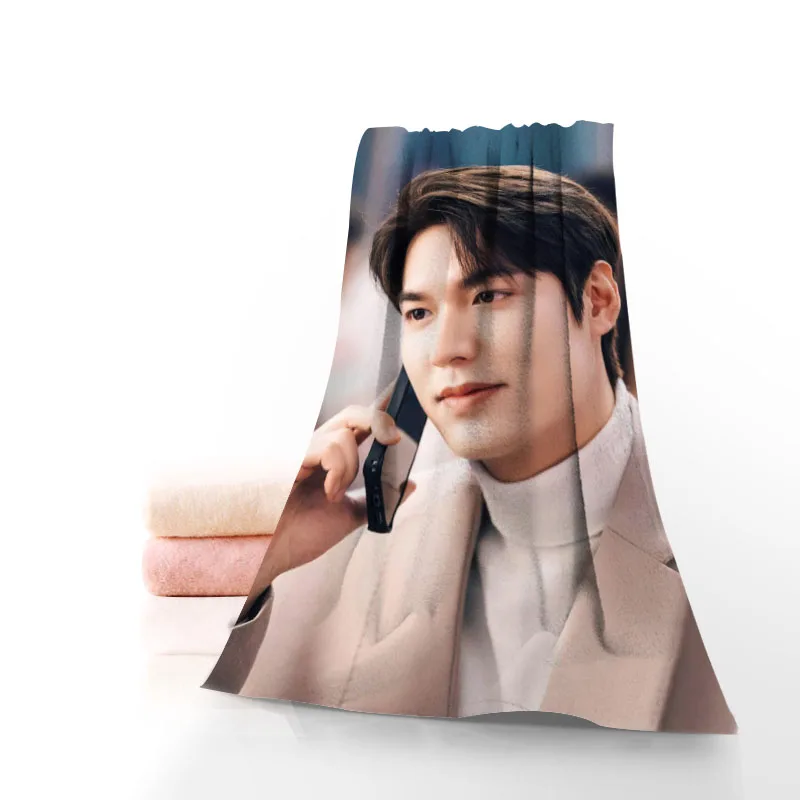 New Lee min ho Towel Printed Cotton Face/Bath Towels Microfiber Fabric For Kids Men Women Shower Towels 70X140cm