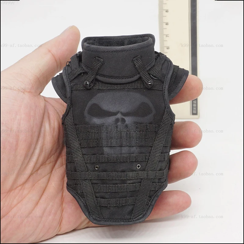 

1/6 Scale Combat Tactical Vest with Skull Head Models for 12''Figures Bodies Accessories DIY