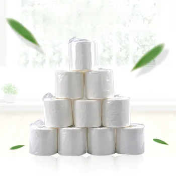 

1 Roll 80g 3 Layers Roll Toilet Paper Comfortable Native Wood Pulp Toilet Paper Bathroom Toilet Living Room Household Tissues