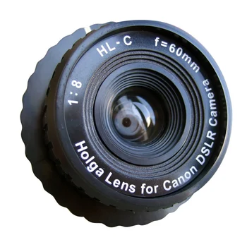 

2020 NEW Holga HL-C 60 mm f/8.0 Lens For Canon DSLR SLR Camera Black Parts Cameras Accessory