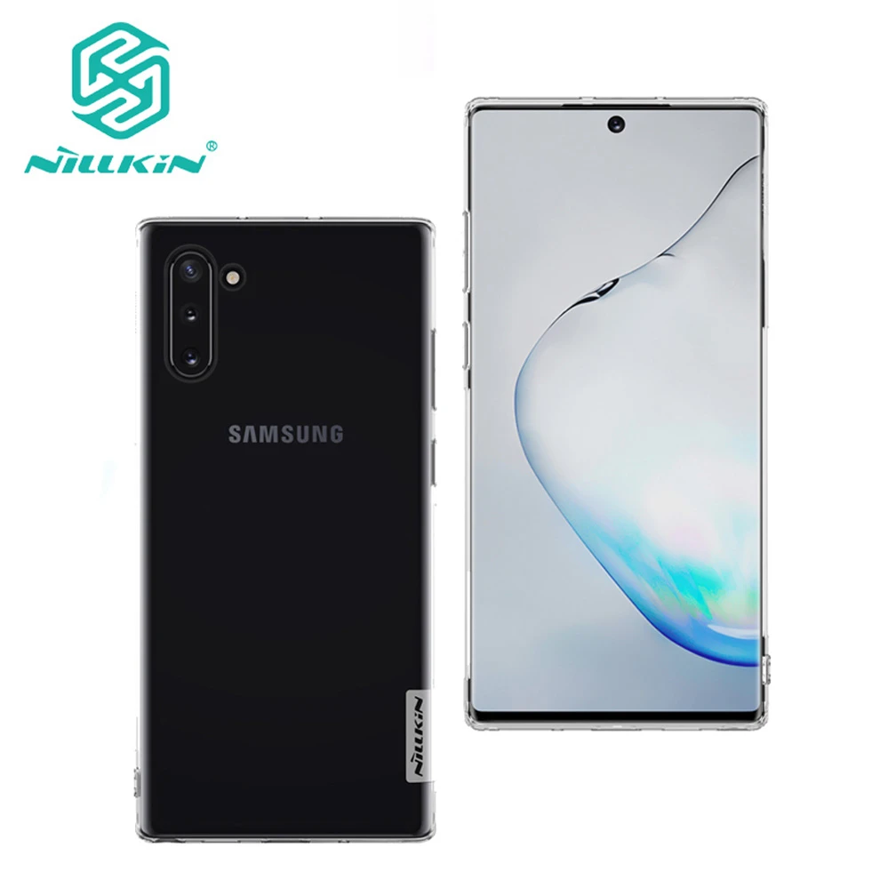 

For Samsung Galaxy Note 10+ Pro TPU Case NILLKIN Nature Transparent Silicone Soft cover for Samsung Note 10 note 10 Plus 5G Case