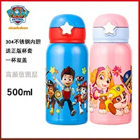 Paw Patrol, набор детской посуды, детская миска из нержавеющей стали, миска на присоске, Детская миска, подарок на заказ