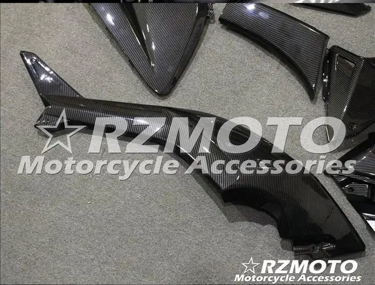 Мотоциклетный обтекатель abs комплект для YAMAHA TMAX500 углеродное волокно узор переводная вода печать ACEKITS Магазин № 0132