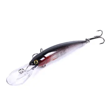 

hengjia heng jia Mi125 Slow Sinking Mino 12.5 Cm-11g-6# Hook Outdoor Fishing Gear Lure Mino
