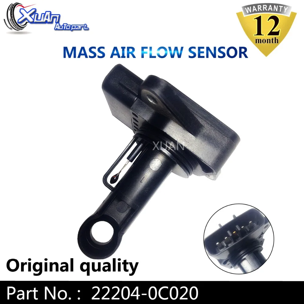 XUAN MAF массовый расходомер воздуха датчик 22204 0C020 для Toyota Tacoma Yaris Tundra FJ Cruiser 4Runner Prius