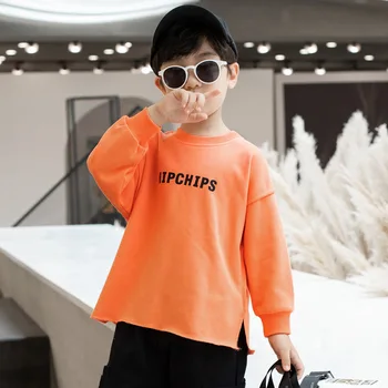 

One of the Period for Underwriting the BOY'S round Neck Sweater 2020 New Style Korean-style Cartoon Pullover Long-sleeved Upper