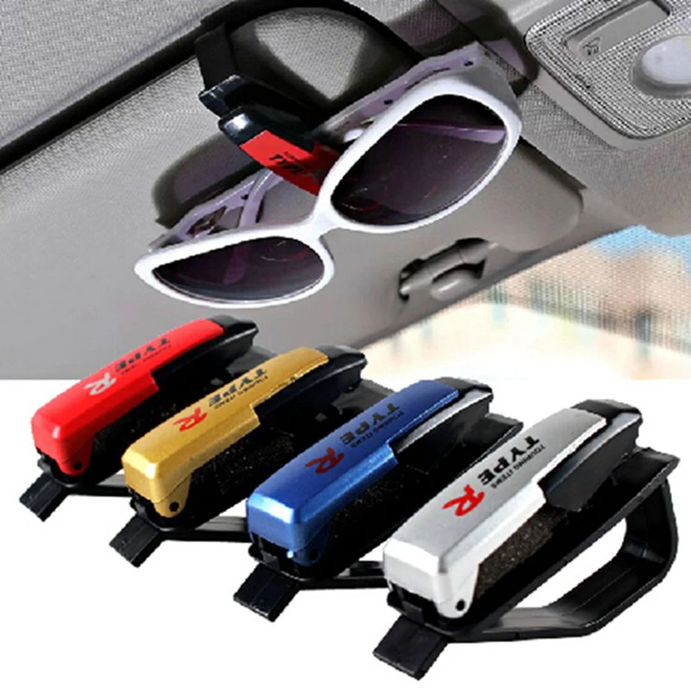 

LEEPEE Card Clamp Fastener Cip Car Sun Visor Sunglasses Holder Portable Eyeglasses Clip Car-styling Car Glasses Cases Universal