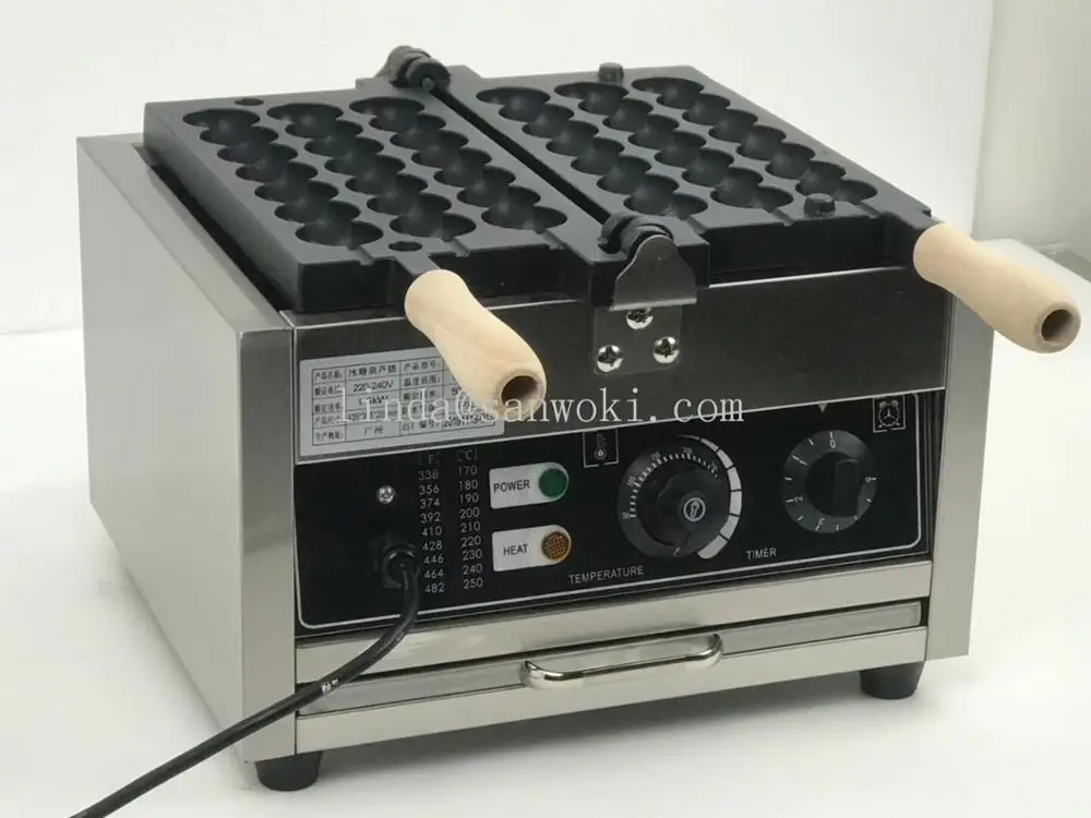 Электрическая вафельница с сахарным покрытием в форме haws, машина для приготовления яиц, тортов, пекаря, печи с антипригарным шариком, машина для изготовления вафель