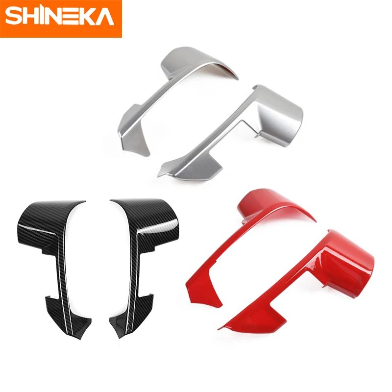 SHINEKA Auto Sticker For Ford F150 Raptor Car Steering Wheel Trim Decor Cover Sticker Accessories For Ford F150 Raptor 2009-2014