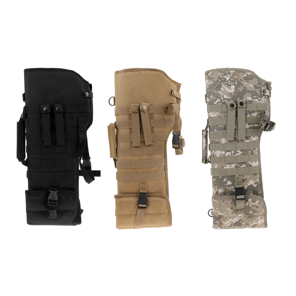Foldable Molle Tactical Hunting Storage Bag Case with Shoulder Strap for Hunting Shooting 28" Modular Mounting