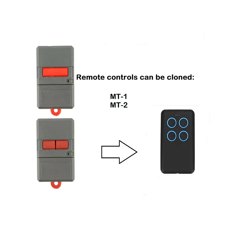 

1pcs Duplicator Fixed & Rolling code Remote Control 280-868MHz garage door gate remote duplicator gate control garage command