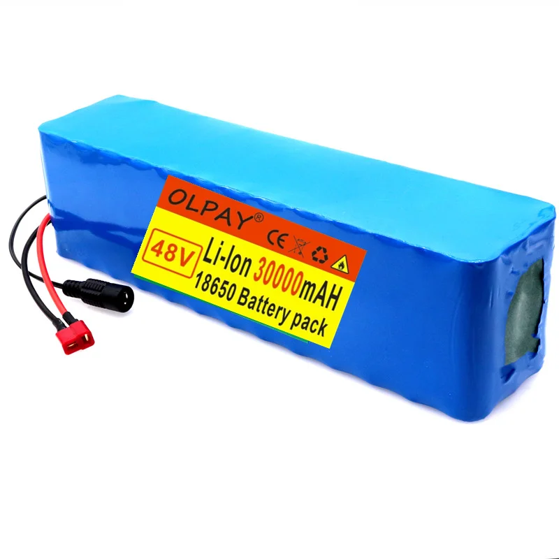 48v 30ah 1000watt 13s3p 18650 Battery 