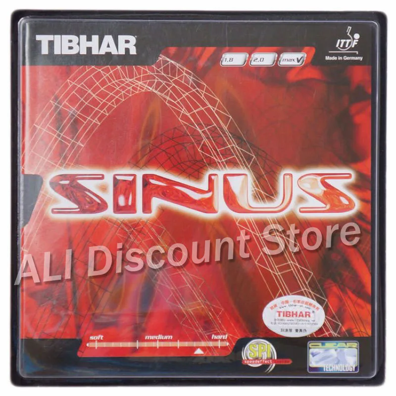 

Origina Tibhar Sinus Alpha Pimples In Table Tennis Ping Pong Rubber With Sponge