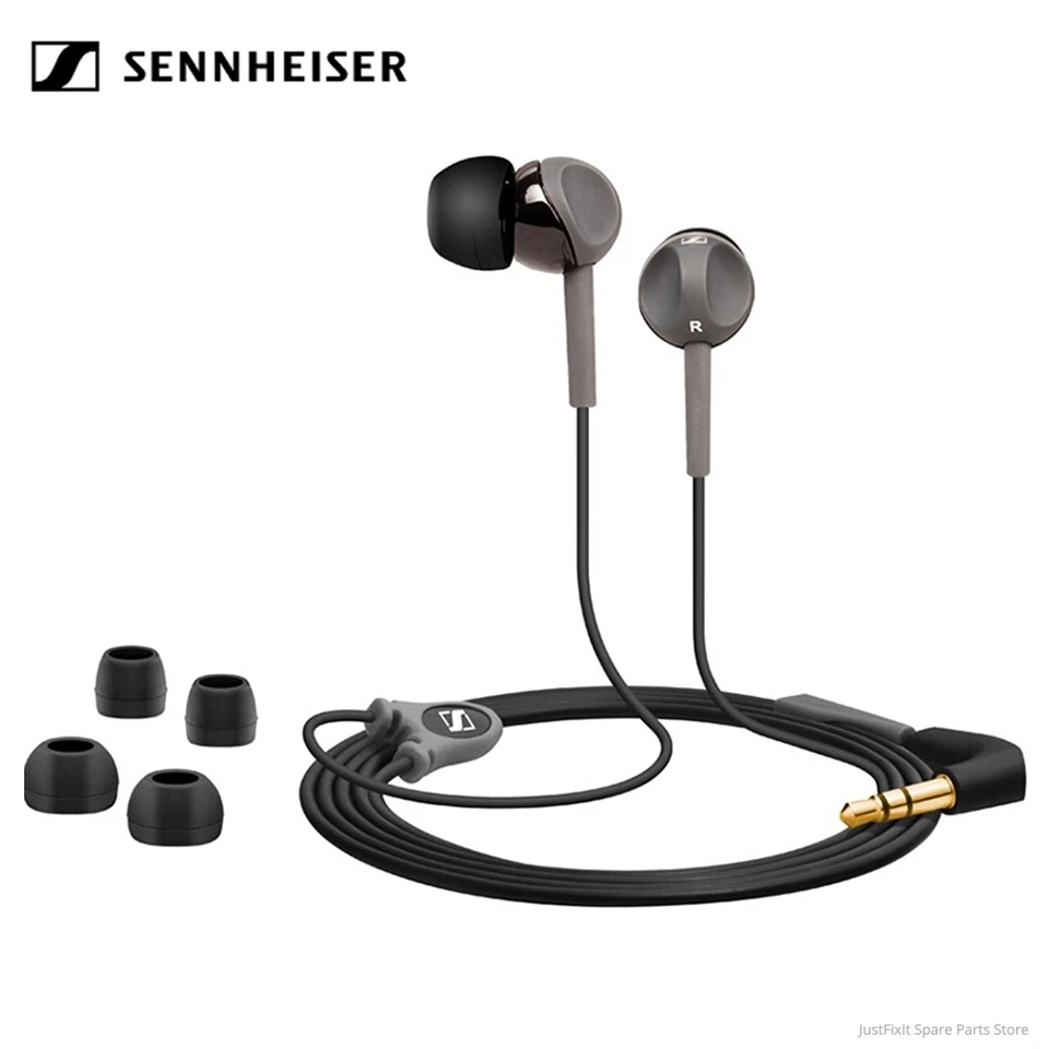 Стереонаушники Sennheiser CX180 StreetII проводная гарнитура 3 5 мм спортивные наушники для