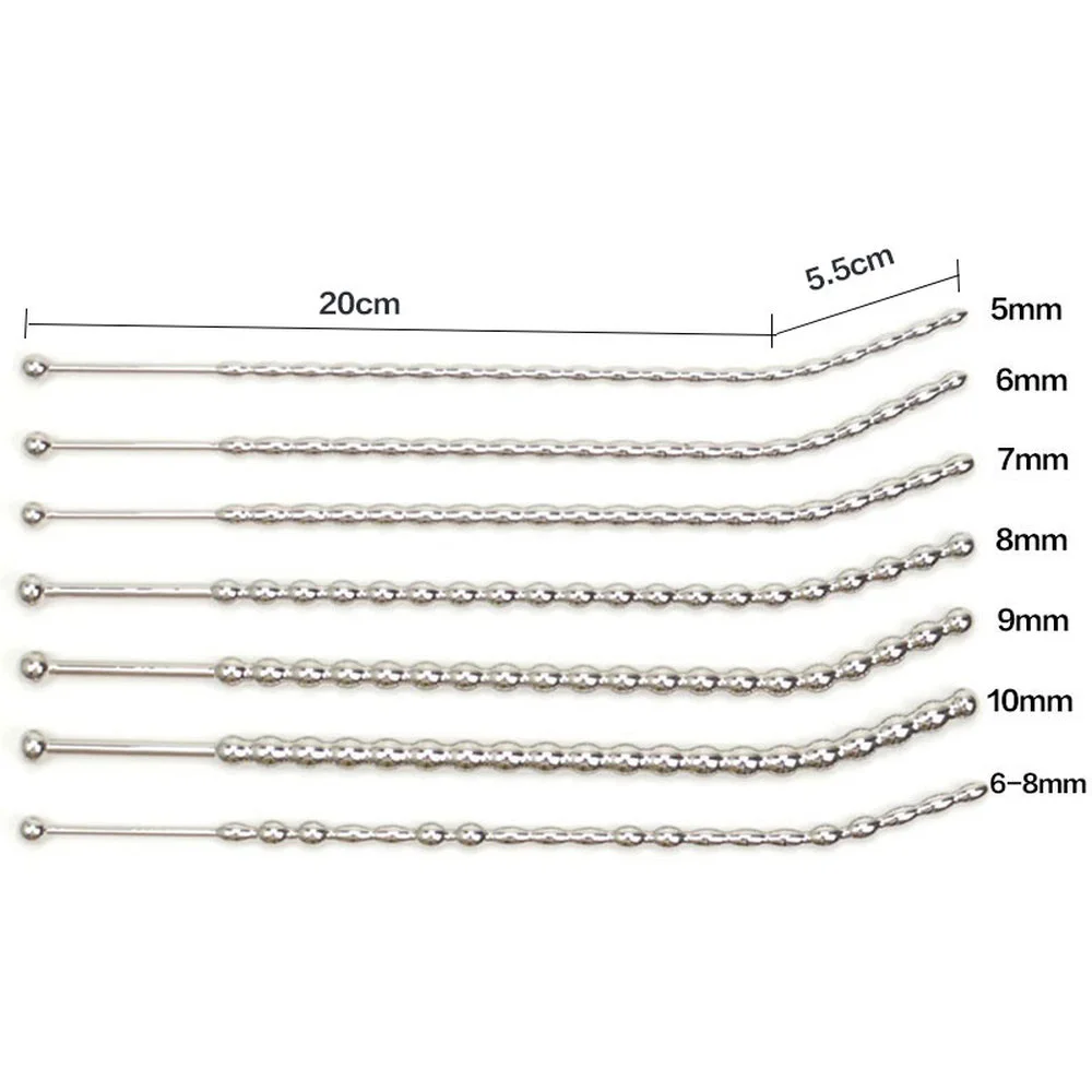 Stainless Steel Urethral Sound Dilators Penis Plug For Men silicone urethral dilator urethral dilator