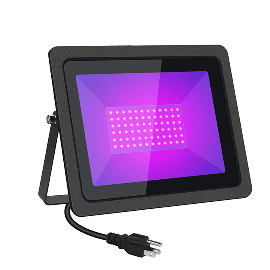 400w led flood light 10W 30W 50W 100W Outdoor UV Black Light IP66 Waterproof Ultra Violet UV Flood Light for Disco Dance Party Stage Aquarium Decor best solar flood lights