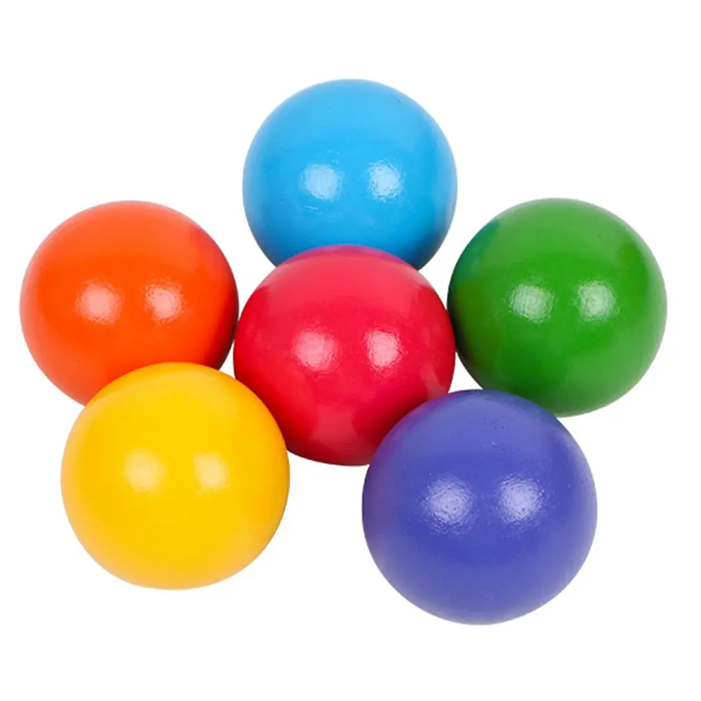 

Baby Toys Large Rainbow Stacker Wooden Toys For Kids Creative Rainbow Building Blocks Montessori Educational Toy Children