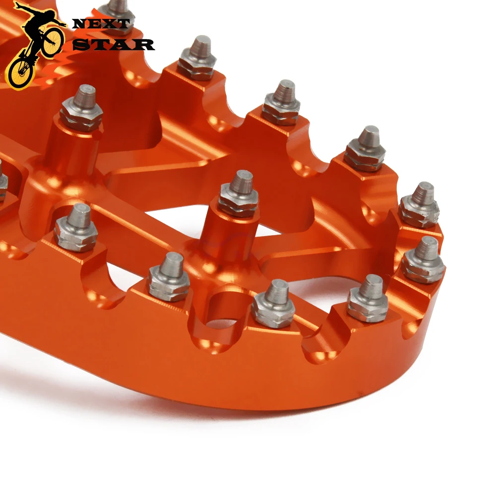 Подставки для ног подножки колышки педали для KTM SX EXC XCF SXF XC XCW XCFW 65 85 125 150 200 250 300 350 450 250R Приключения 990