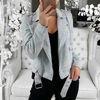 

Women Short Jacket Coat Autumn Winter Long Sleeve Jackets Female Plus Size Outerwear Ladies Japanese Clothing Streetwear
