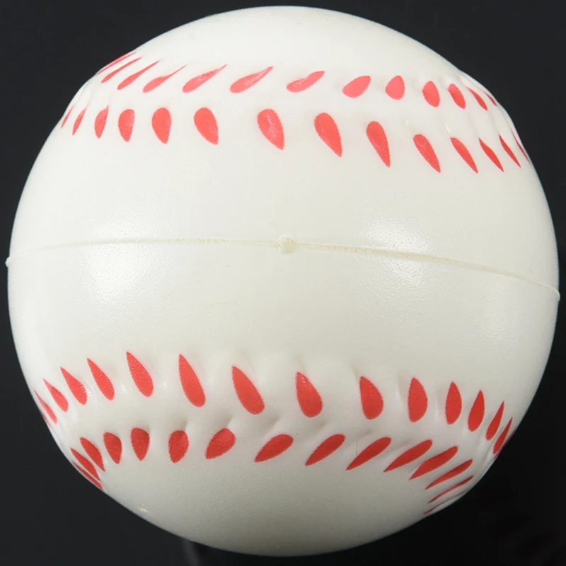 White Baseball Stress Ball