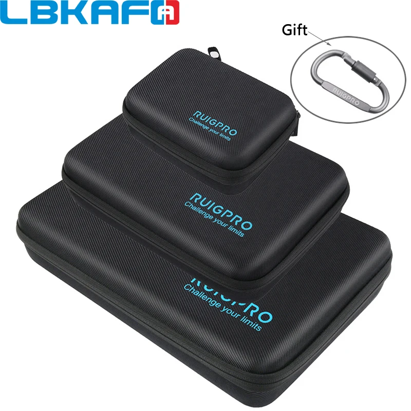 Портативная сумка для хранения Защитный чехол 3 размера GoPro Hero 10 9 8 7 6 YI SJCAM DJI OSMO