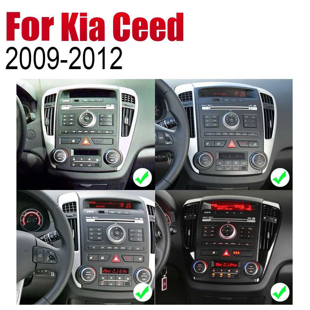 Автомобильный DVD плеер для Kia Ceed 2009 2010 2011 2012 автомагнитола 2 Din Android GPS навигация BT Wi