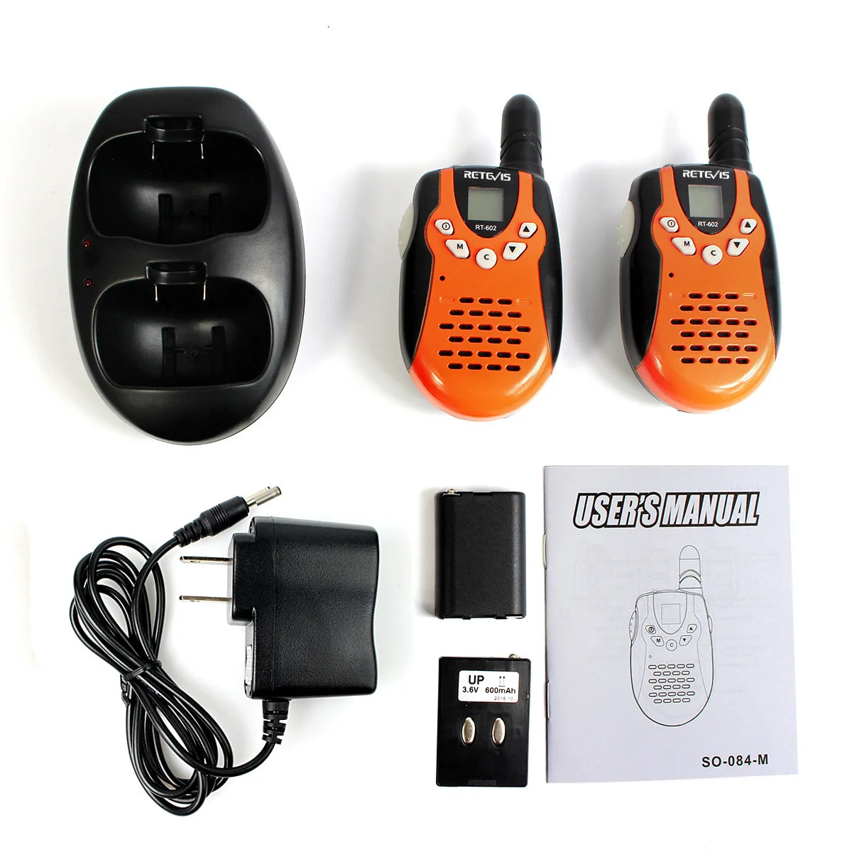 2pcs Children Walkie Talkie 0 5W PMR Radio PMR446 FRS VOX with Rechargeable Battery 2 Way 1