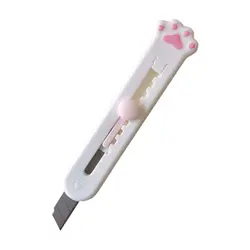 Coupe Papier de poche en forme de bâton de chat, Mini outil de poche pour arts manuels 