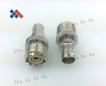 

coaxial connector UHF female to BNC female head adapter 10PCS/lot