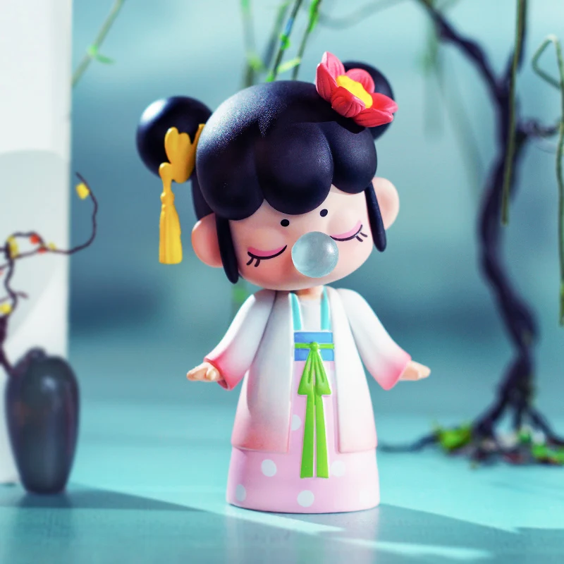 Robotime Nanci фигурку глухая коробка Китай Стиль Модель персонажа для детей на день