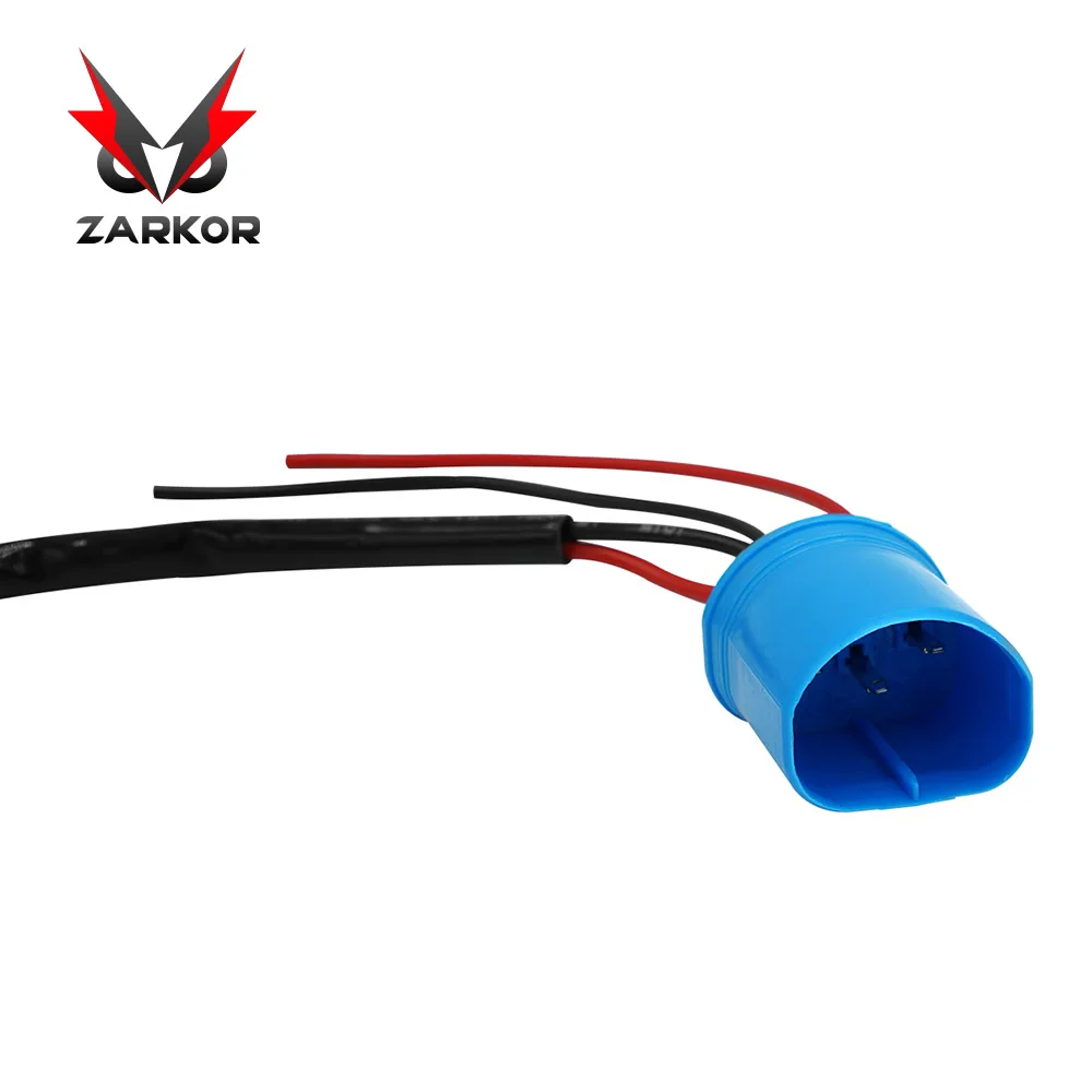 Zarkor 9007 HID Xenon bulb ballast extension relay harness 12V 24V 35W 55W 100W Auto HID Conversion Kit Xenon Lamp