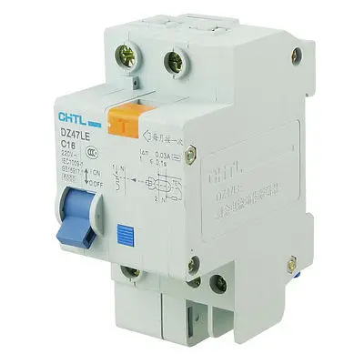 

DZ47LE AC 220V Single Pole ELCB Earth Leakage Circuit Breaker