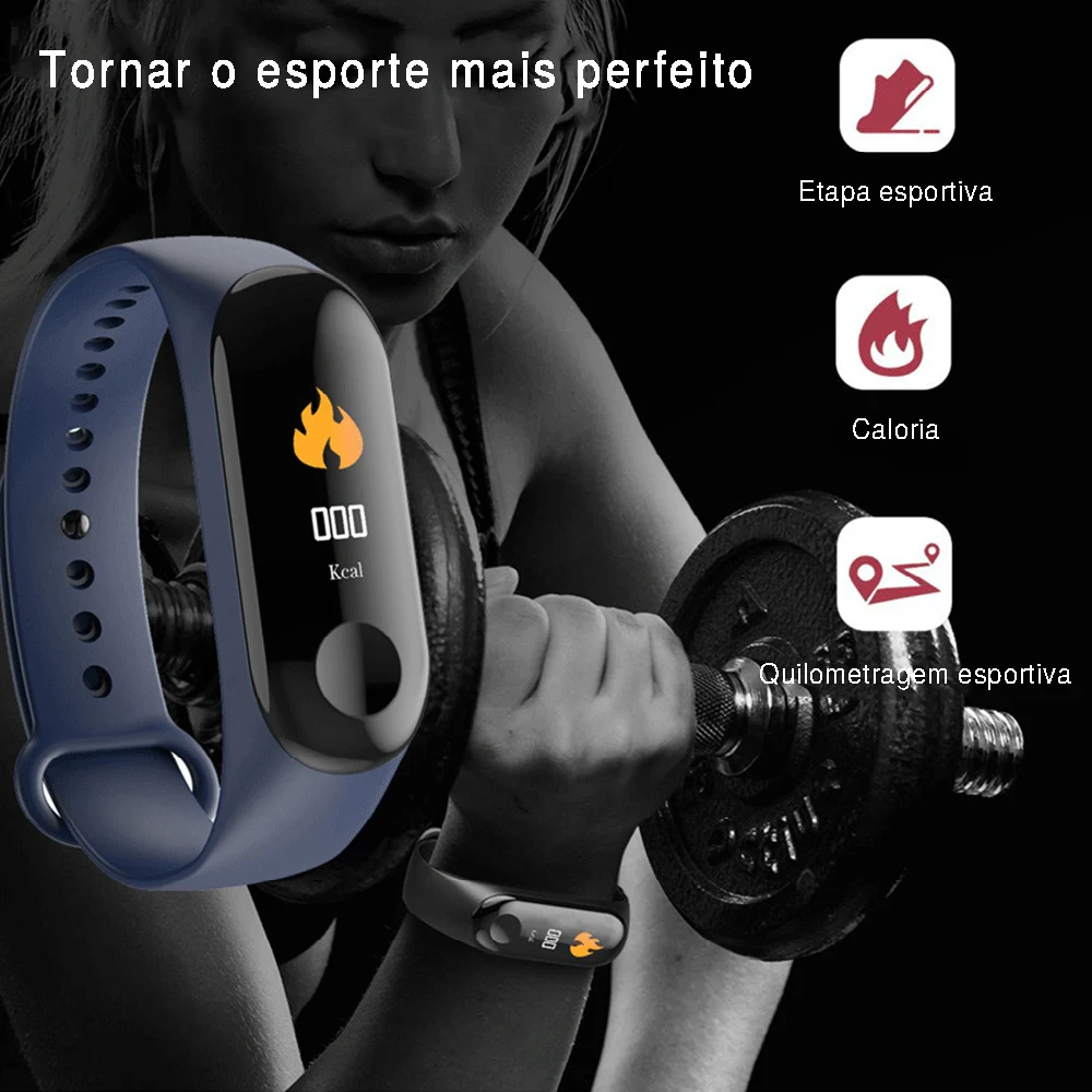 M3 Plus Smart Bracelet Heart Rate Blood Pressure Waterproof Bluetooth Watch Wristband Fitness Tracker M3 Pro Smart Watch A2