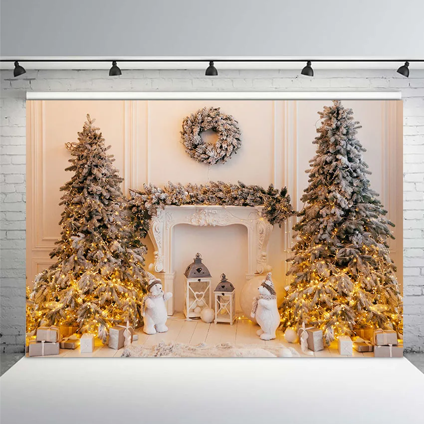 

Christmas Photography Backdrops Winter Snow Baby Newborn Photo Booth Backgrounds for Photocall Studio Photographic Vinyl Fabric