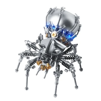 

Mechanical Party Spider fangs metal mecha model DIY Creative Bluetooth audio birthday practical gift home decoration