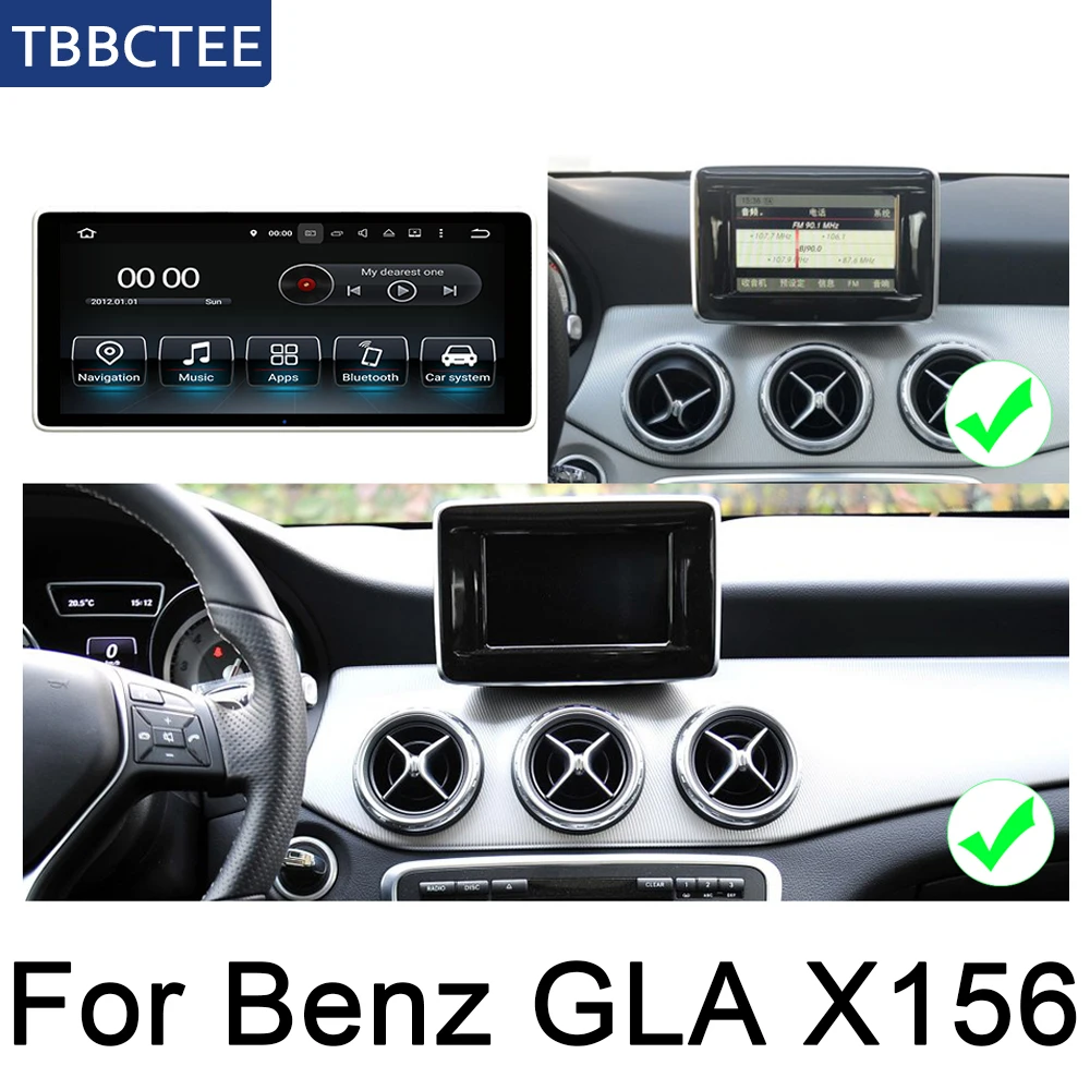 Для Mercedes Benz gla класса X156~ NTG Android ips Автомобильный плеер стиль Авторадио карта gps-навигации Bluetooth WiFi