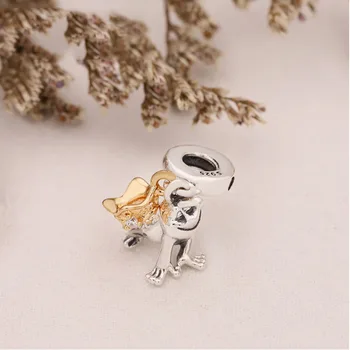 

Authentic 925 Sterling Silver Charm Princess Diana Frog Prince Creative Pendant Fit Pandora Women Bracelet&necklace Diy Jewelry