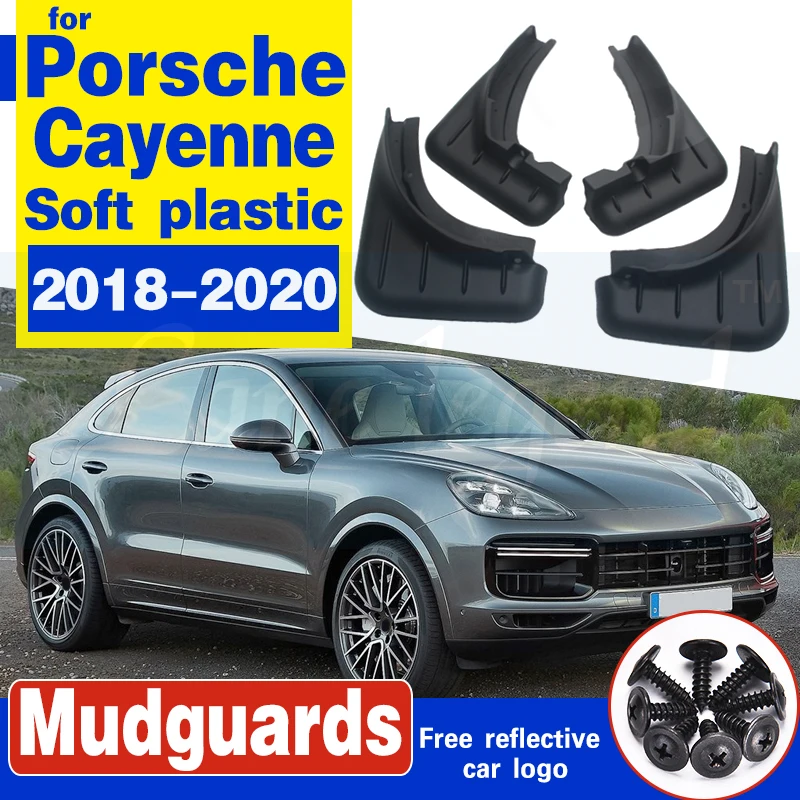 Брызговики для Porsche Cayenne PO536 2018 ~ 2020 брызговики щитки от грязи аксессуары передних