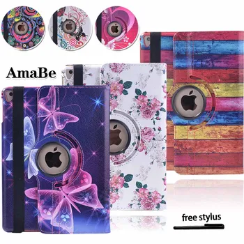 

Multicolor Case for Apple IPad Pro 12.9 inch 2015/2017 Drop resistance 360 Degree Rotating Leather Smart Sleep Auto Awake Cover