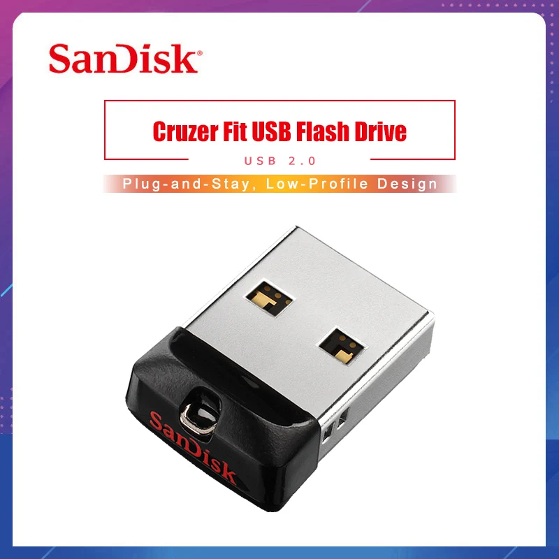 

100% Original SanDisk USB 2.0 CZ33 Mini Pen Drive 64GB 32GB 16GB USB Flash Drive Memory Stick U Disk USB Key Pendrive for PC