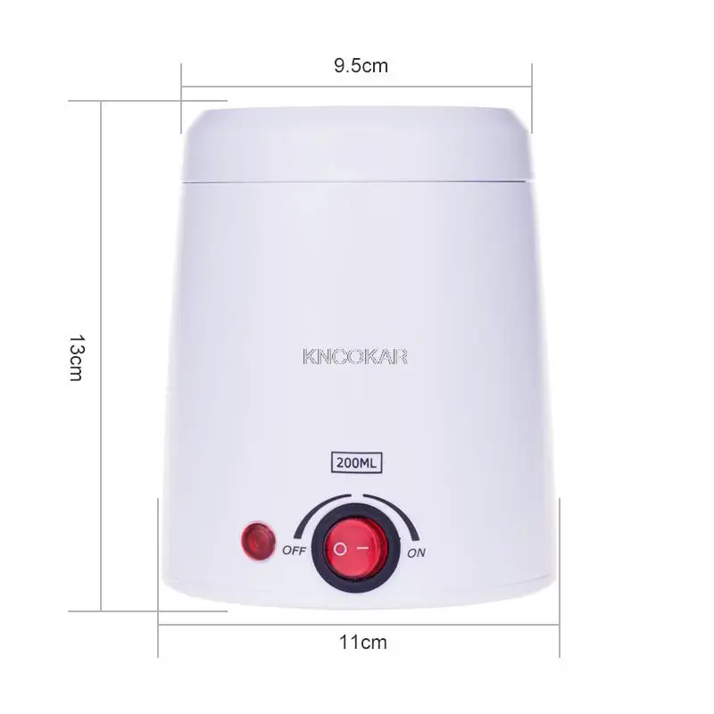 Wax Melts Machine Set Waxing Kit Hair Removal Wax Pot Melter 200CC Waxing Kit Depilation Therapy Heating Machine