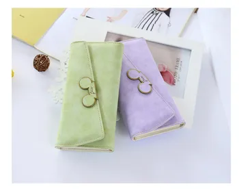 

2020 New Wallet Fashion Designer Color Scrubs Long Women Wallet Ladies Mickey Purse Coin Purses Holders Lady Pocket Wallets