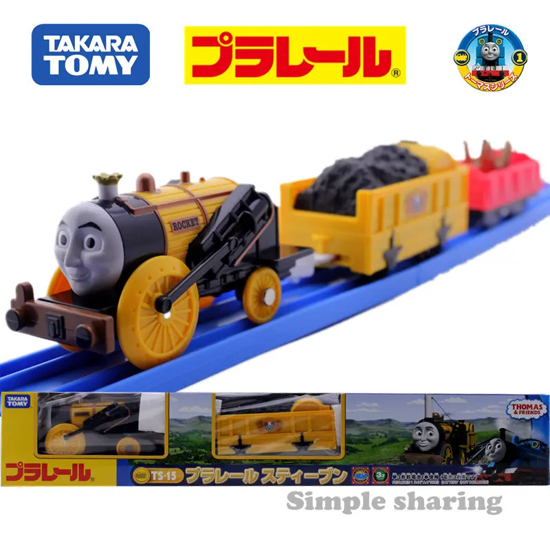 Takara TOMY tomica TRACKMASTER грузовики моторизованный поезд модель комплект Горячая литья под давлением детские игрушки забавные миниатюрные дети безделушка