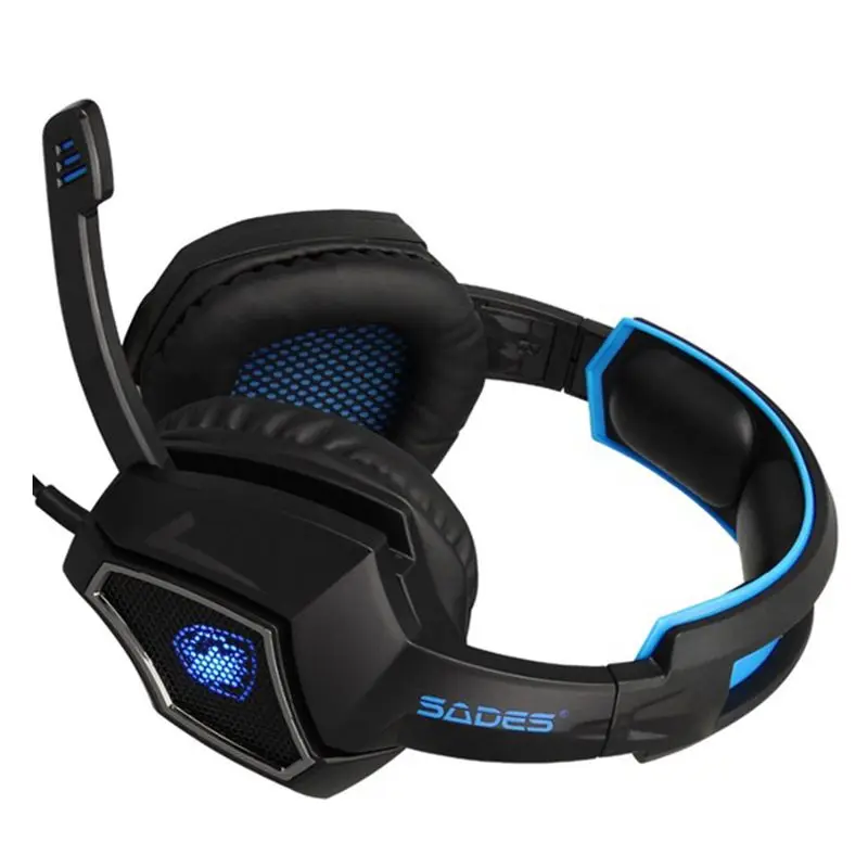 ABKT SADES Spirit Wolf USB 7 1 игровая гарнитура с объемным звуком проводные наушники