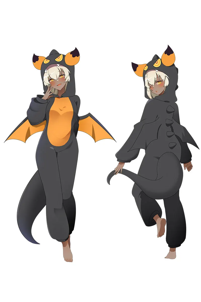 Game Monster Kigurumi Pajamas Plush Winter Flannel Adult Cartoon Anime Cosplay Costume