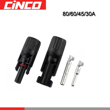 

Solar Panel Cable PV Connector 30A 45A 60A 80A Branch parallel connection Plug 1000V Electrical Wire Connect