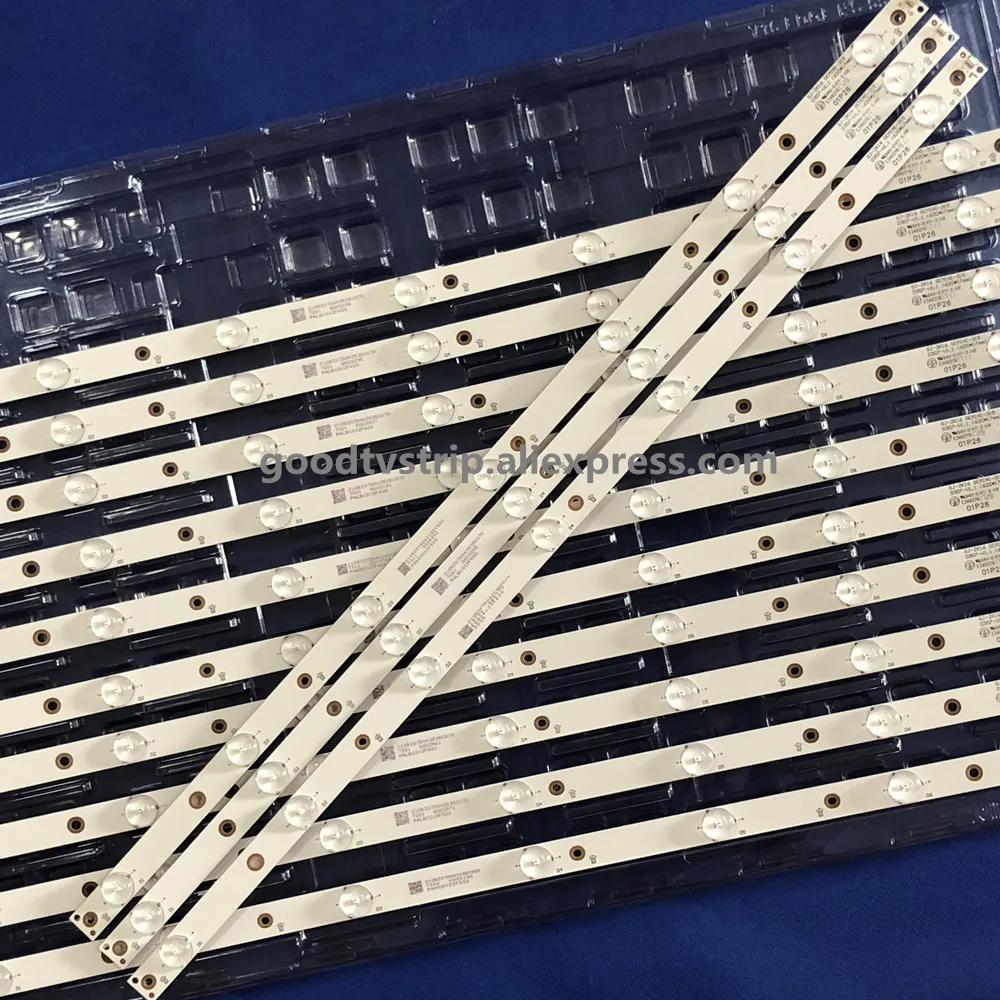 614 мм 7 светодиодный Подсветка лампы Газа 32 &quotТВ LBM320P0701 FC 2 32PFK4309 TPV TPT315B5 32PHS5301 LB F3528