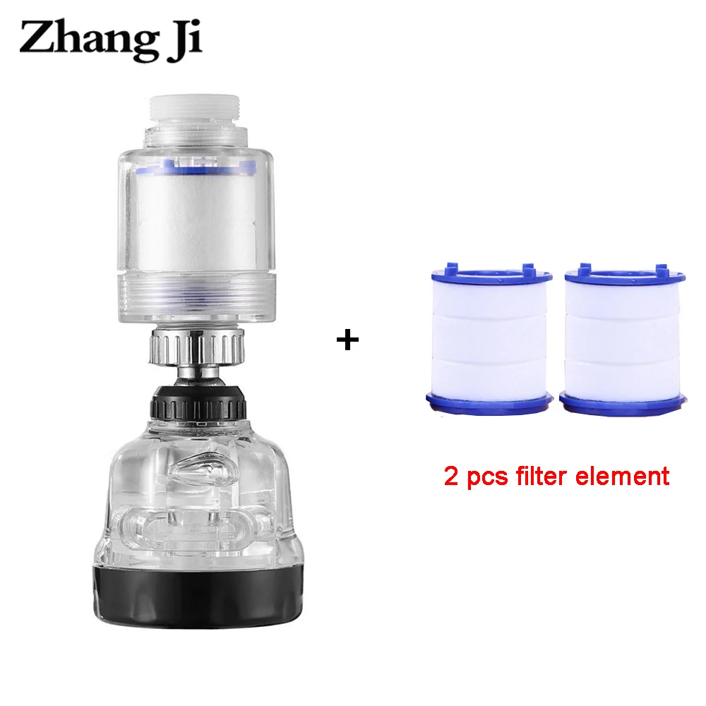 

ZhangJi 3 modes Faucet Aerator Water Filter 360 Rotatable Chlorine Removal Filter Purify Water Saving Faucet Filter