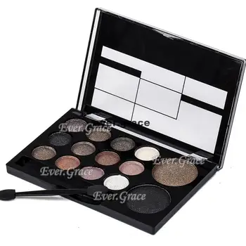 

ICYCHEER Chic Shadows 14 Color Silky Texture Shadows Palette Shimmer Matte Pigmented Makeup Eyeshadow Palette Small focallure